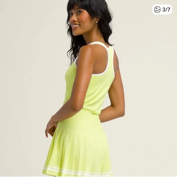 Wilson Bright Yellow Tennis Dress - Picture 4 of 5